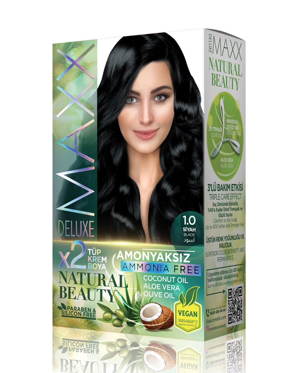 MAXX DELUXE AMMONIA FREE 1.0 Black