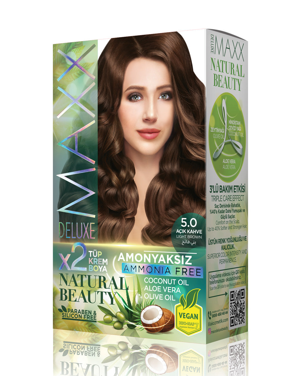 MAXX DELUXE AMMONIA FREE 5.0 Light Brown