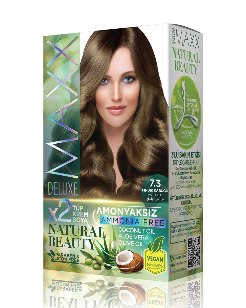 MAXX DELUXE AMMONIA FREE 7.3 Warm Golden Blonde