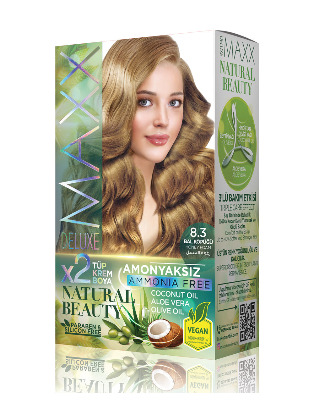 MAXX DELUXE AMMONIA FREE 8.3 Honey Blonde