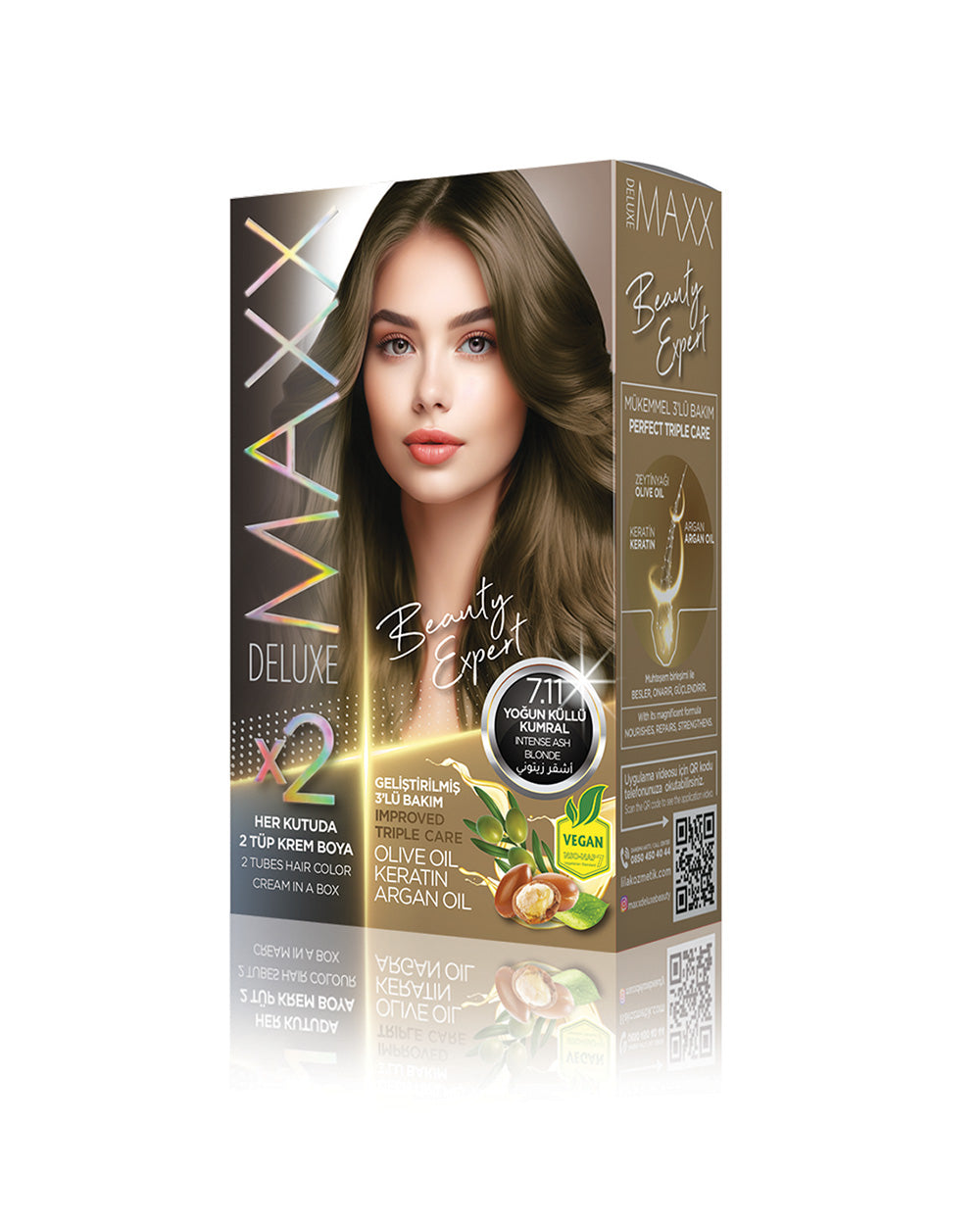 MAXX DELUXE 7.11 Intense Ash Blonde
