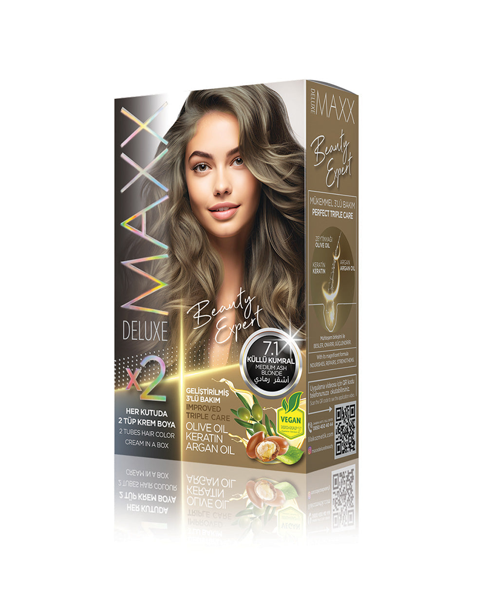 MAXX DELUXE 7.1 Medium Ash Blonde