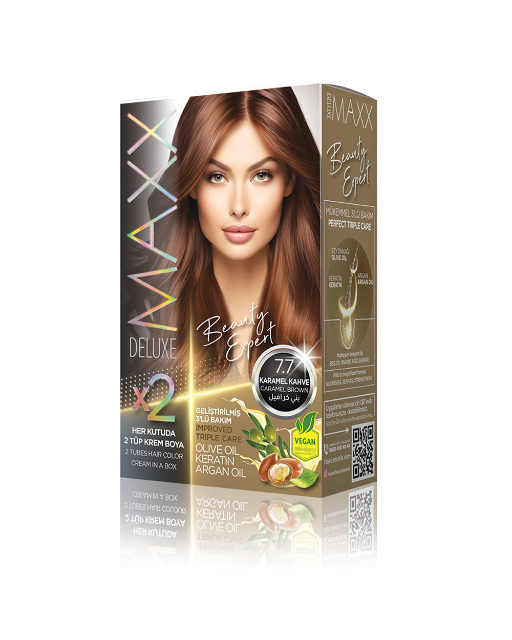 MAXX DELUXE 7.7 Caramel Brown
