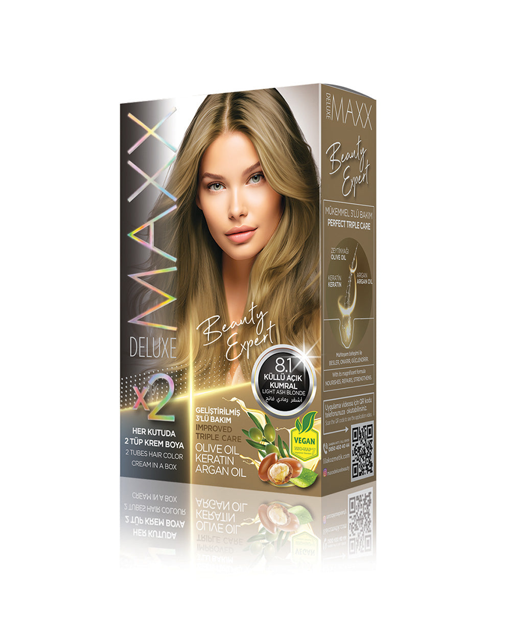 MAXX DELUXE 8.1 Light Ash Blonde