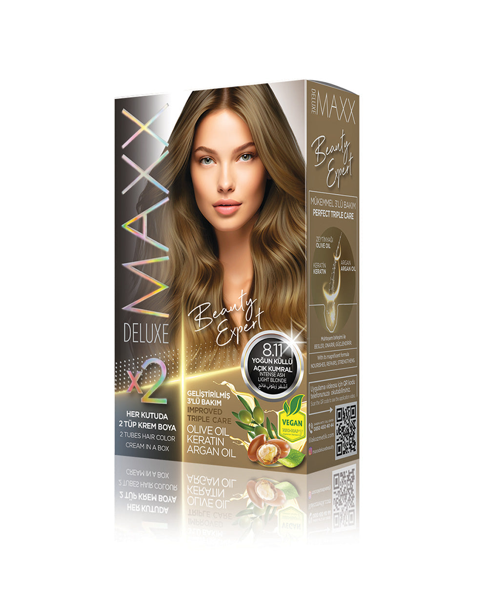 MAXX DELUXE 8.11 Intense Ash Light Blonde