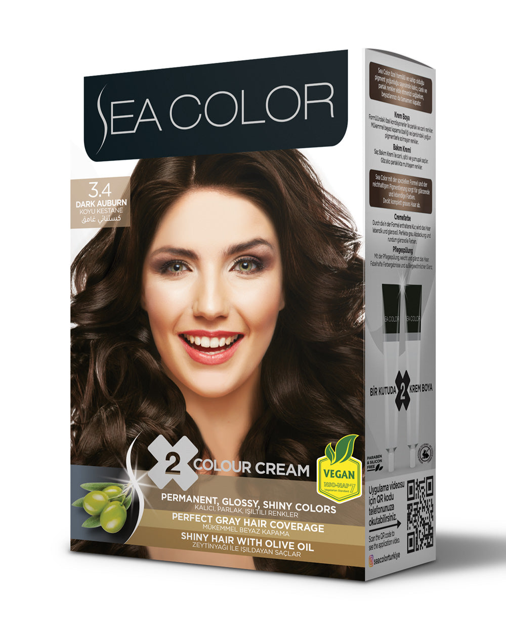 SEA COLOR 3.4 DARK CHESTNUT