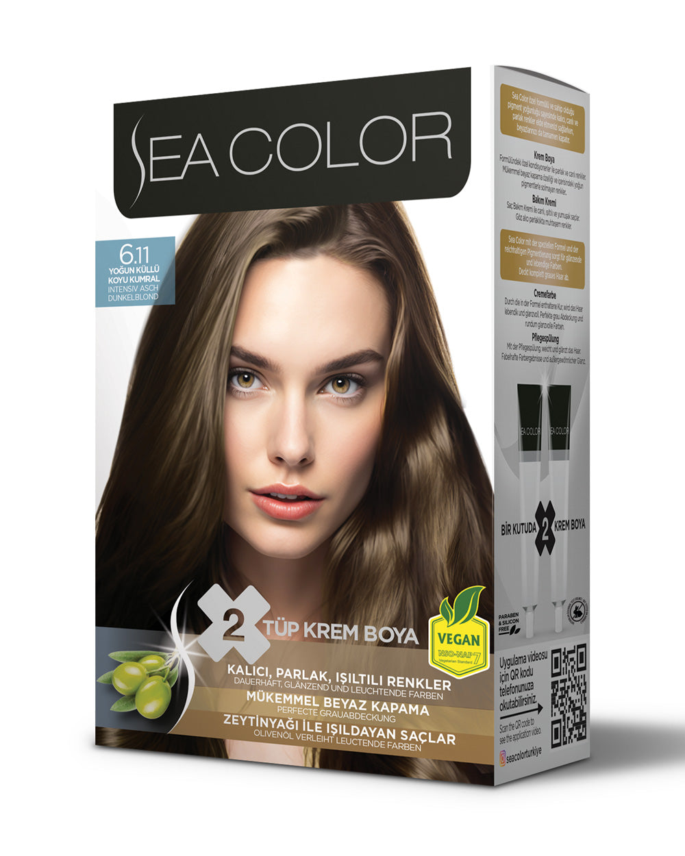 SEA COLOR 6.11 INTENSE DARK ASH