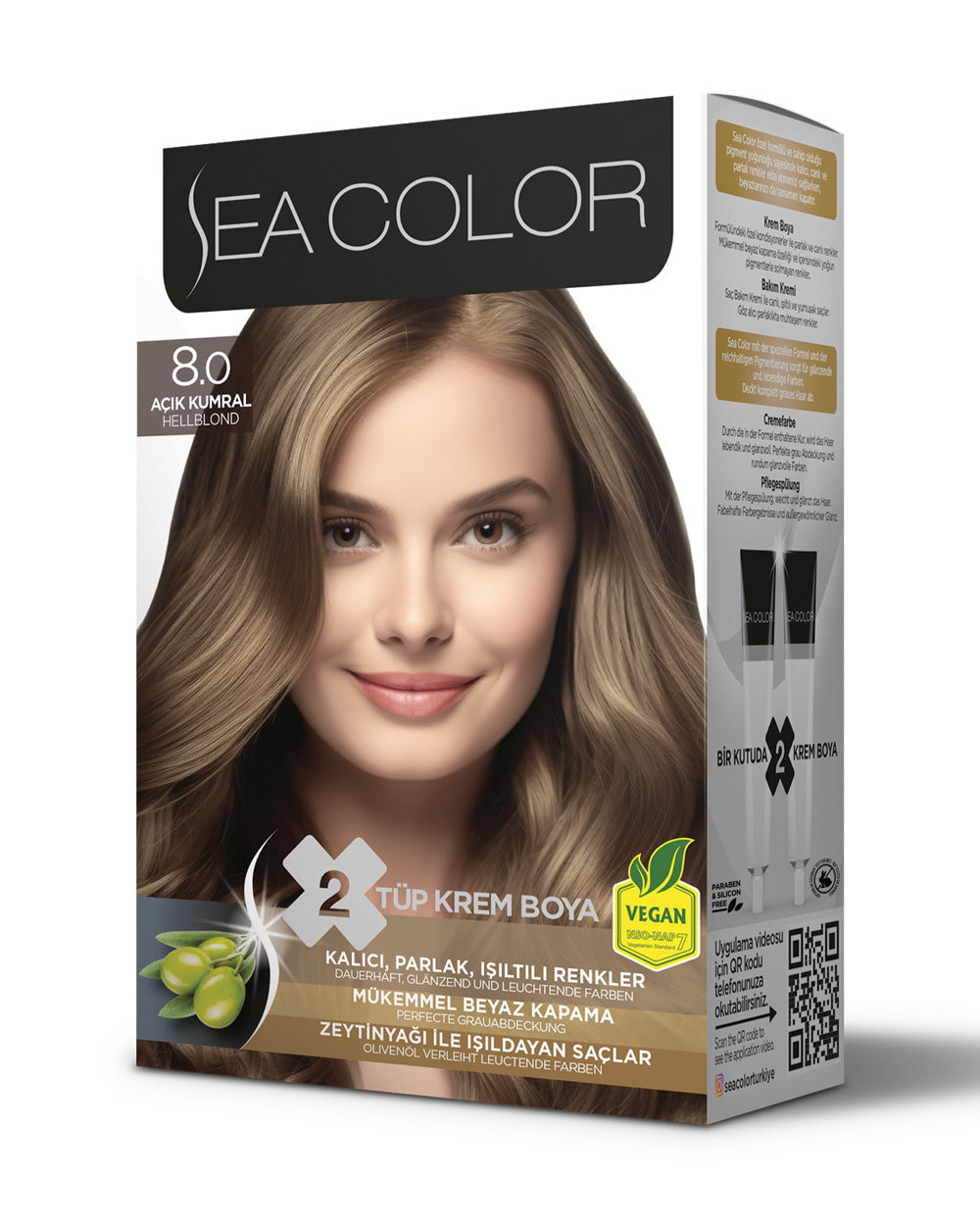 SEA COLOR 8.0 LIGHT BLONDE
