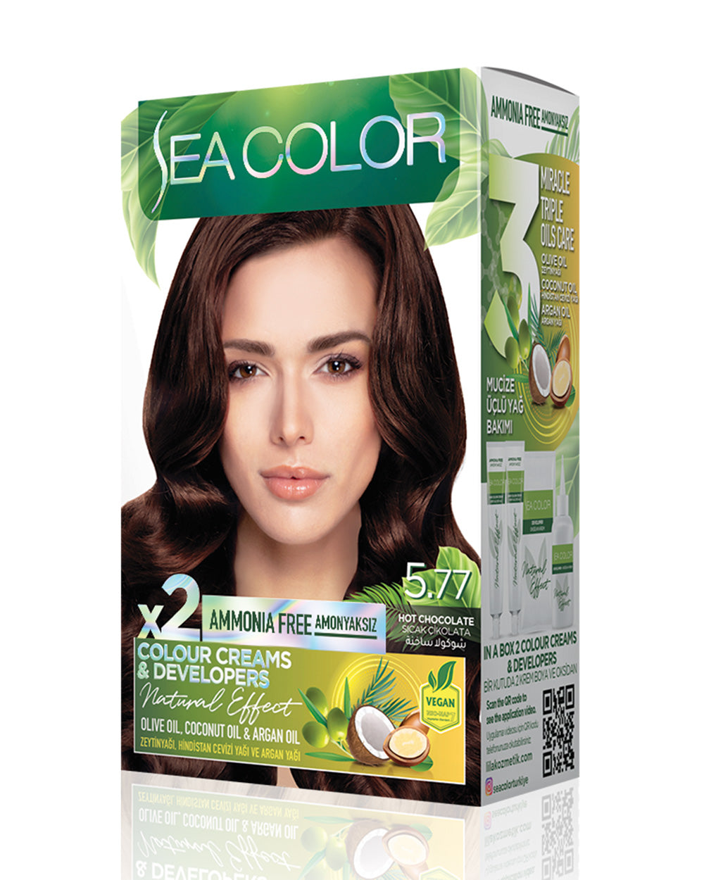 SEA COLOR AMMONIA FREE 5.77 HOT CHOCOLATE