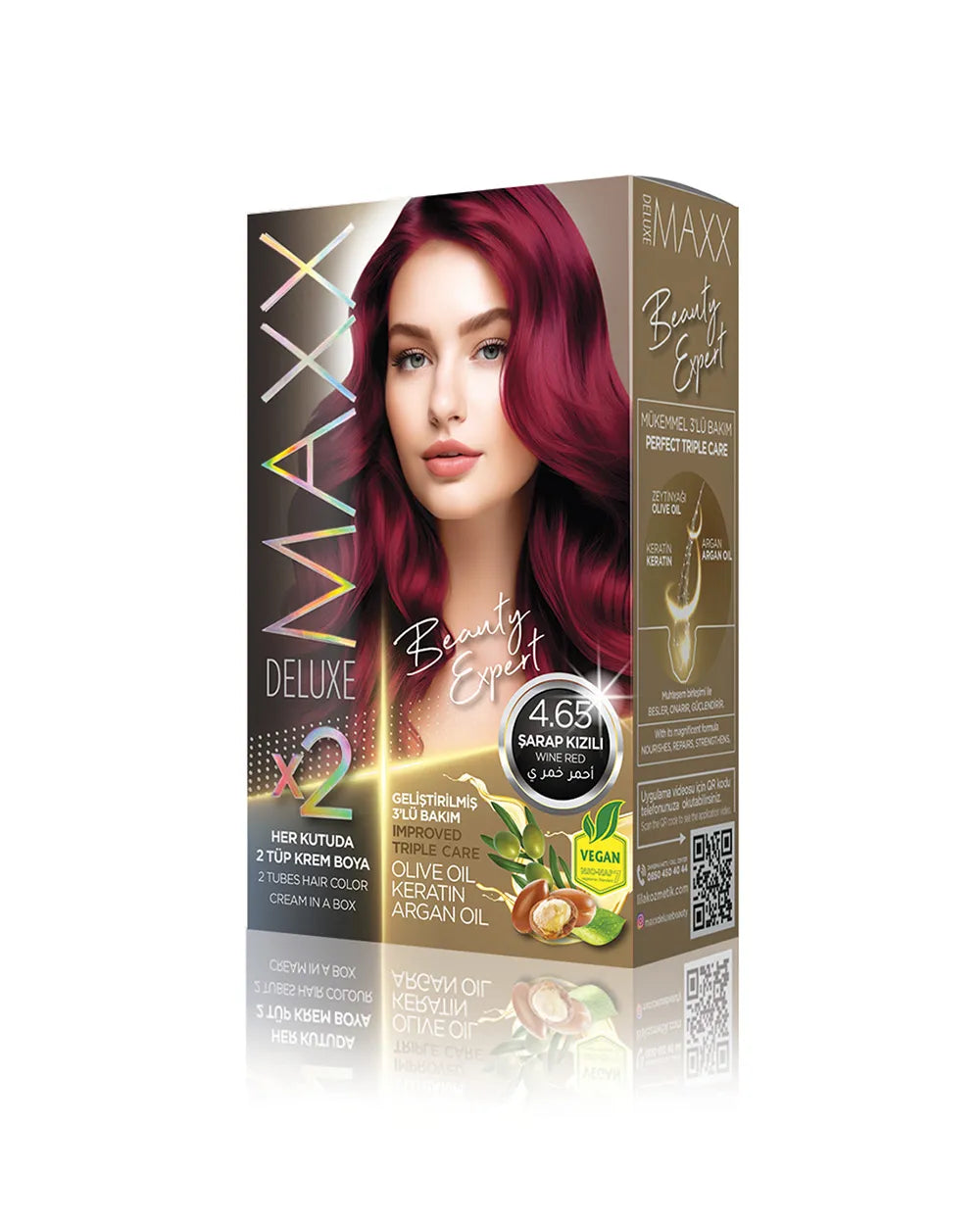 MAXX DELUXE 4.65 Secret Red Deep red with violet